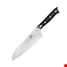  چاقو آشپزخانه 31.8 سانتیمتری کلارشتاین آلمان Klarstein Alpha-Royal Japanese Serie 7 Santoku-Messer Messer Schwarz