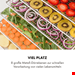 خشک کن میوه کلارشتاین آلمان Klarstein Fruit Jerky Steel 6 Dörrautomat Silber 68 C 630 watt 8 Etagen