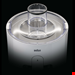  آبمیوه گیری براون آلمان BRAUN SJ 3100 Entsafter weiß, Farbe Weiß