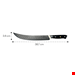  چاقو آشپزخانه 38.7 سانتیمتری کلارشتاین آلمان Klarstein Alpha-Royal Japanese Serie 10 Fleischermesser Messer Schwarz