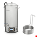  دستگاه تقطیر گلاب گیر عرق گیر 50 لیتری کلارشتاین آلمان Klarstein Mundschenk XXL Eintauchkühler Bierbrauanlage Maischekessel Silber