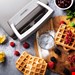  وافل ساز آرندو آلمان Arendo Waffeleisen-1400 W- Waffeleisen - Waffelautomat für 2 Waffeln à 8-5 - 14-5 cm