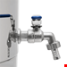  دستگاه تقطیر گلاب گیر عرق گیر 50 لیتری کلارشتاین آلمان Klarstein Mundschenk XXL Eintauchkühler Bierbrauanlage Maischekessel Silber