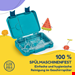  ظرف غذا و اسنک کودک کلارشتاین آلمان Klarstein junior Lunchbox Petrol Sea