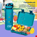  ظرف غذا و اسنک کودک کلارشتاین آلمان Klarstein junior Lunchbox Petrol Sea