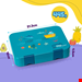  ظرف غذا و اسنک کودک کلارشتاین آلمان Klarstein junior Lunchbox Petrol Sea