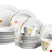  سرویس غذاخوری آکادیا چینی 30 پارچه 6 نفره ماسر اتریش Domestic Akadien Kombiservice 30 tlg.