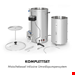 دستگاه تقطیر گلاب گیر عرق گیر 40/45 لیتری کلارشتاین آلمان Klarstein Brauheld Pro Maischekessel Silber 45