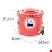  فلاسک نوشیدنی سرد و گرم 15 لیتری رویال کترینگ آلمان Royal Catering Thermobehälter Insulated container  15 L  Drain tap