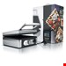  وافل ساز آرندو آلمان Arendo Waffeleisen-1400 W- Waffeleisen - Waffelautomat für 2 Waffeln à 8-5 - 14-5 cm