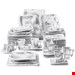  سرویس غذاخوری چینی مرمر 60 پارچه مالاکازا MALACASA Kombiservice FLORA (60-tlg), Porzellan
