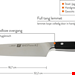 چاقو 18 سانتیمتری زولینگ آلمان ZWILLING Pro Santokumesser 18 cm 