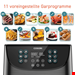  سرخ کن کوسوری آمریکا Cosori Heißluftfritteuse CP158 in 3 versch