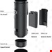 اسپرسو ساز فلاسکی شارژی کوهنوردی دریکلنگ  Dreiklang Portable NS Espressomaschine smart 9235