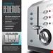  توستر آرندو آلمان Arendo Toaster- 4 kurze Schlitze- für 4 Scheiben- 1630 W- Automatik c