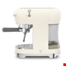  اسپرسو ساز پرتافیلتر دهه 50 اسمگ ایتالیا Smeg ECF02CREU Espressomaschine mit Siebträger im 50er Jahre Retro Design 