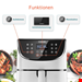  سرخ کن کوسوری آمریکا Cosori Heißluftfritteuse CP158 in 3 versch weiß
