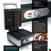  وافل ساز آرندو آلمان Arendo Waffeleisen-1400 W- Waffeleisen - Waffelautomat für 2 Waffeln à 8-5 - 14-5 cm