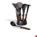  ست کفگیر ملاقه 7 پارچه برلینگر هاوس مجارستان  Berlinger Haus Cooking Utensils BH/6229 Ebony Rosewood Collection
