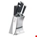  ست چاقو آشپزخانه 6 پارچه برلینگر هاوس مجارستان  BERLINGER HAUS KNIFE SET WITH STAND BH/2426 BLACK ROYAL LINE