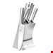  ست چاقو آشپزخانه 6 پارچه برلینگر هاوس مجارستان BERLINGER HAUS KNIFE SET WITH STAND  BH/2427 BLACK ROYAL LINE