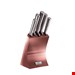  ست چاقو آشپزخانه 6 پارچه برلینگر هاوس مجارستان  BERLINGER HAUS 6-PIECE KNIFE SET WITH STAND BH/2447 I-ROSE COLLECTION