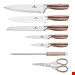  ست چاقو آشپزخانه 8 پارچه برلینگر هاوس مجارستان BERLINGER HAUS 8-PIECE KNIFE SET  BH/2462 ROSE GOLD COLLECTION