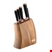  ست چاقو آشپزخانه پایه بامبو برلینگر هاوس مجارستان  BERLINGER HAUS KNIFE SET / BAMBOO STAND BH/2479 BLACK ROSE COLLECTION