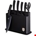  ست چاقو آشپزخانه 11 پارچه برلینگر هاوس مجارستان BERLINGER HAUS 11-PIECE KNIFE SET  BH-2492 BLACK SILVER COLLECTION