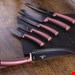  ست چاقو آشپزخانه 6 پارچه برلینگر هاوس مجارستان  BERLINGER HAUS 6-PIECE KNIFE SET BH-2513 I-ROSE COLLECTION