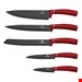   ست چاقو آشپزخانه 6 پارچه برلینگر هاوس مجارستان  BERLINGER HAUS 6-PIECE KNIFE SET  BH-2519 BURGUNDY COLLECTION