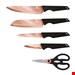  ست چاقو آشپزخانه 5 پارچه برلینگر هاوس مجارستان BERLINGER HAUS 5-PIECE KNIFE SET BH-2652 BLACK- ROSE GOLD