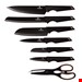  ست چاقو آشپزخانه 7 پارچه برلینگر هاوس مجارستان  BERLINGER HAUS 7-PIECE KNIFE SET BH-2688 BLACK- ROSE GOLD