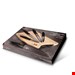  ست چاقو تخته برش بامبو برلینگر هاوس مجارستان  BERLINGER HAUS KNIFE SET / BAMBOO CUTTING BOARD BH-2709 BLACK