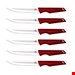  ست چاقو استیک آشپزخانه 6 پارچه برلینگر هاوس مجارستانBERLINGER HAUS STEAK KNIFE SET  BH-2781 BURGUNDY 