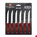  ست چاقو استیک آشپزخانه 6 پارچه برلینگر هاوس مجارستانBERLINGER HAUS STEAK KNIFE SET  BH-2781 BURGUNDY 
