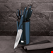  ست چاقو آشپزخانه 7 پارچه برلینگر هاوس مجارستان  BERLINGER HAUS KITCHEN KNIFE SET BH 2791 AQUAMARINE