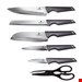 ست چاقو آشپزخانه 7 پارچه برلینگر هاوس مجارستان BERLINGER HAUS KITCHEN KNIFE SET BH 2792 CARBON PRO