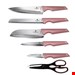 ست چاقو آشپزخانه 7 پارچه برلینگر هاوس مجارستان BERLINGER HAUS KITCHEN KNIFE SET BH 2797 I-ROSE COLLECTION