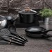  سرویس قابلمه ماهیتابه کفگیر ملاقه 10 پارچه برلینگر هاوس مجارستان BerlingerHaus 10-PIECE COOKWARE SET BERLINGER HAUS BH/6149 BLACK ROSE COLLECTION