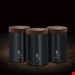  ست قوطی آشپزخانه برلینگر هاوس مجارستان Berlinger Haus Kitchen Canister Set  BH/6454 Ebony Rosewood Collection