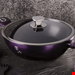  قابلمه کم عمق 28 سانت درب دار برلینگر هاوس مجارستان BerlingerHaus SHALLOW POT 28 CM BERLINGER HAUS BH/6632 PURPLE ECLIPSE COLLECTION