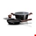  سرویس قابلمه ماهیتابه 4 پارچه برلینگر هاوس مجارستان BerlingerHaus COOKWARE SET BERLINGER HAUS BH/6782 EBONY ROSEWOOD COLLECTION