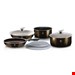  سرویس قابلمه ماهیتابه 9 پارچه برلینگر هاوس مجارستان BerlingerHaus 9-PIECE COOKWARE SET BH 7041 METALLIC LINE SHINY BLACK EDITION