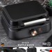  وافل ساز برلینگر هاوس مجارستان BerlingerHaus WAFFLE MAKER BERLINGER HAUS BH 9439  BLACK ROSE