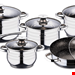 سرویس قابلمه ماهیتابه 12 پارچه برلینگر هاوس مجارستان BerlingerHaus 12 PCS COOKWARE SET, GOURMET LINE BLAUMANN BL 3167