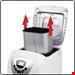  نان و کیک پز کلترونیک آلمان CLATRONIC Brotbackautomat BBA 3505-12 Programme- 600 W