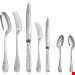  سرویس قاشق چنگال 36 پارچه با روکش نقره کریستوفل فرانسه CHRISTOFLE 36-Piece Silver-Plated Flatware Set with Free Chest