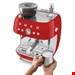  قهوه ساز اسپرسو ساز آسیاب دار اسمگ ایتالیا Smeg Espresso manuele koffiemachineu EGF03RDEU
