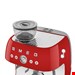  قهوه ساز اسپرسو ساز آسیاب دار اسمگ ایتالیا Smeg Espresso manuele koffiemachineu EGF03RDEU